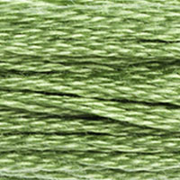 DMC 989 Forest Green embroidery floss skein