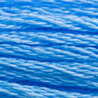 DMC 996 Medium Electric Blue embroidery floss skein